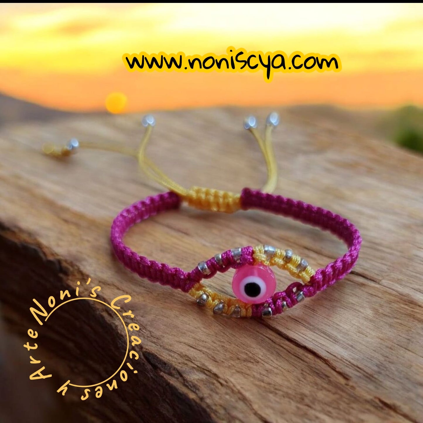 Evil eye,Brazalete. size 5"