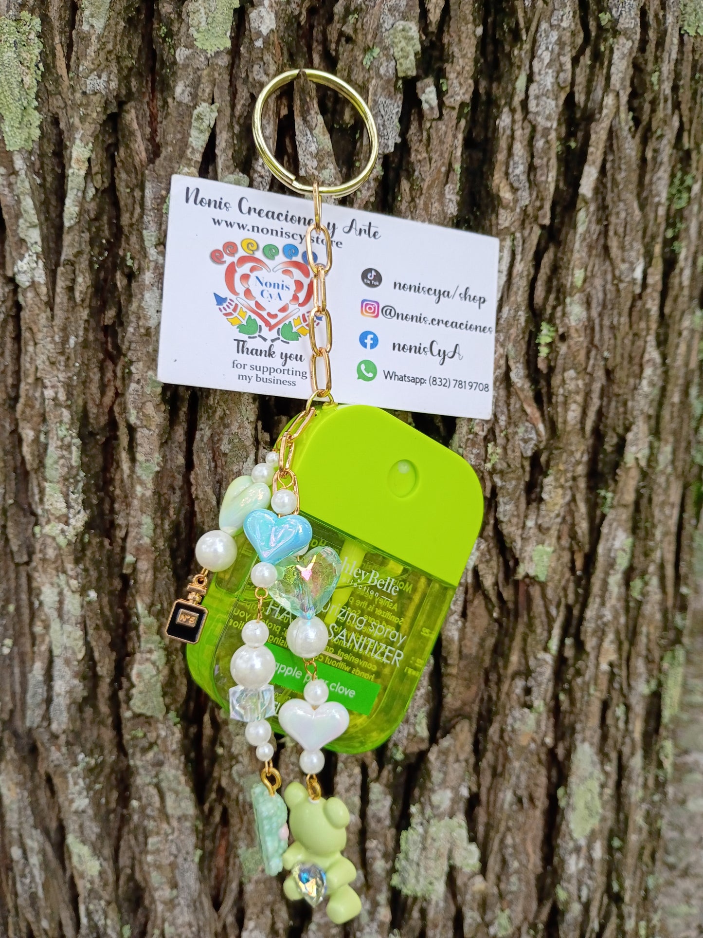 Sanitizer llaverito cute