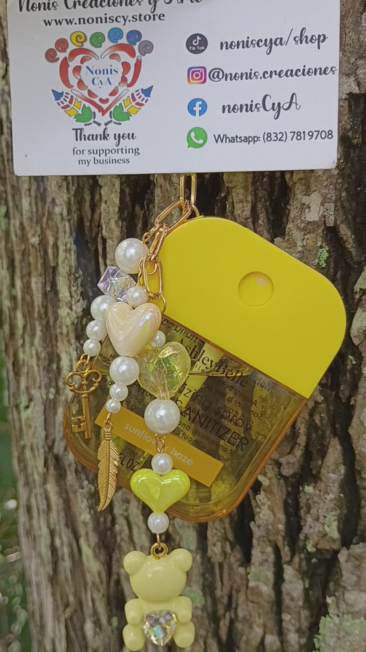 Sanitizer llaverito cute