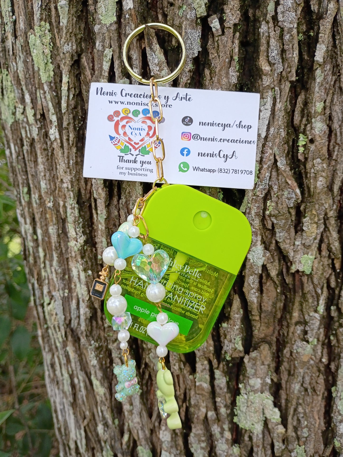 Sanitizer llaverito cute