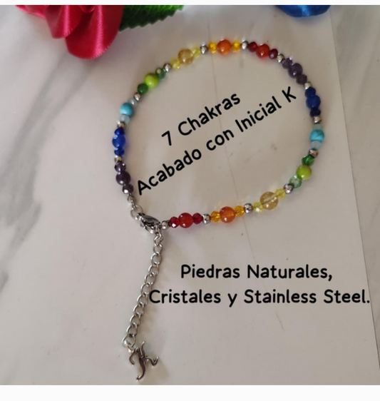 7 chakras con Inicial "K"