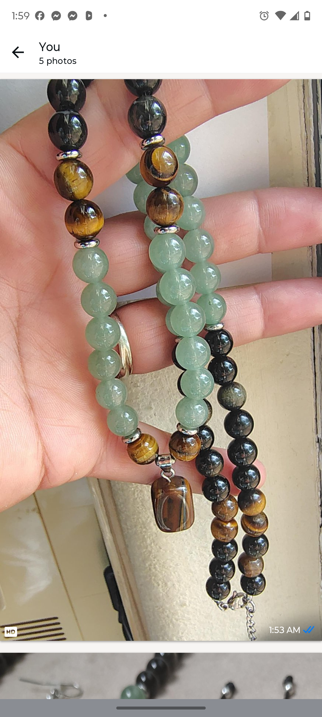 Conjunto, aretes collar y brazalete