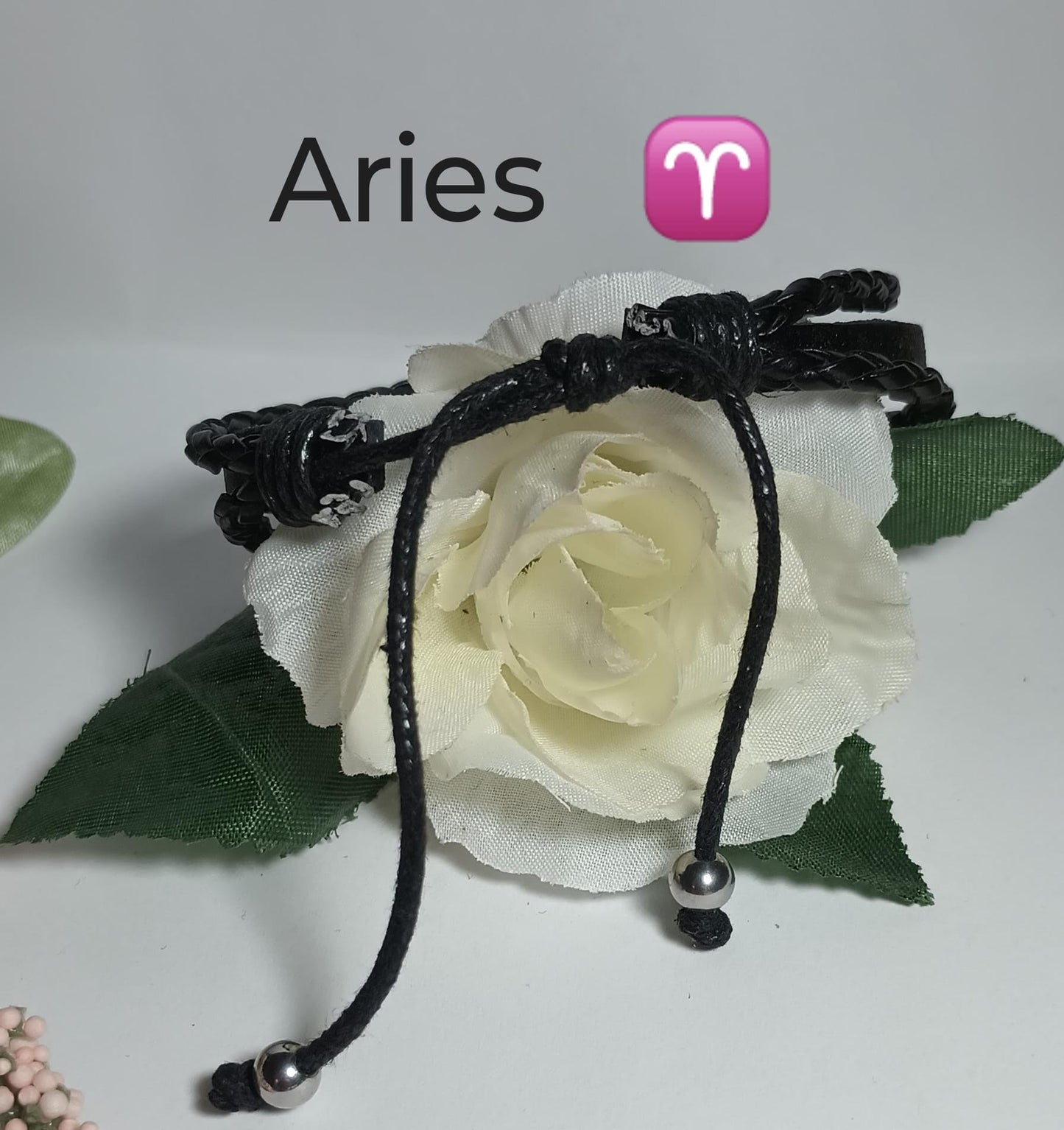 UNISEX. Aries Zodiac brazalete,